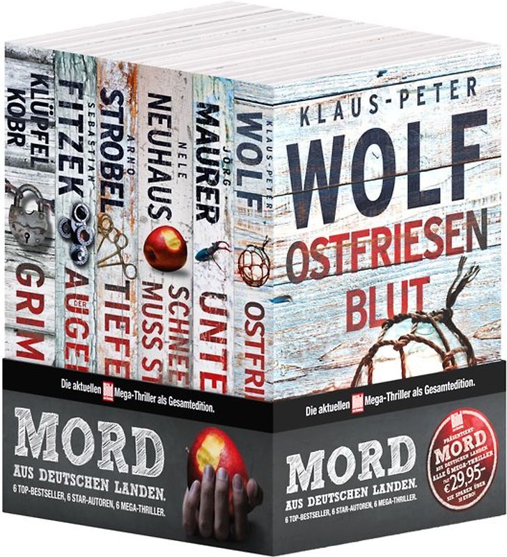 BILD am Sonntag Mega-Thriller 2019 Mord aus Deutschen Landen