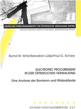 Electronic Procurement in der öffentlichen Verwaltung