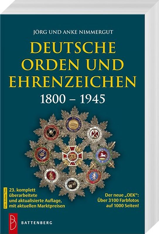 Deutsche Orden und Ehrenzeichen 1800 – 1945