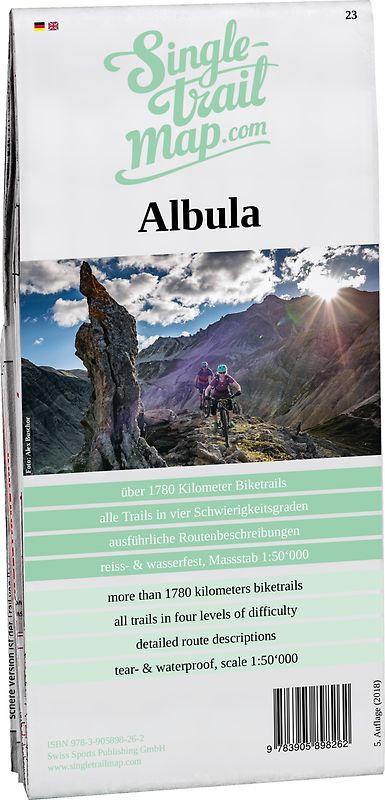 Singletrail Map 023 Albula