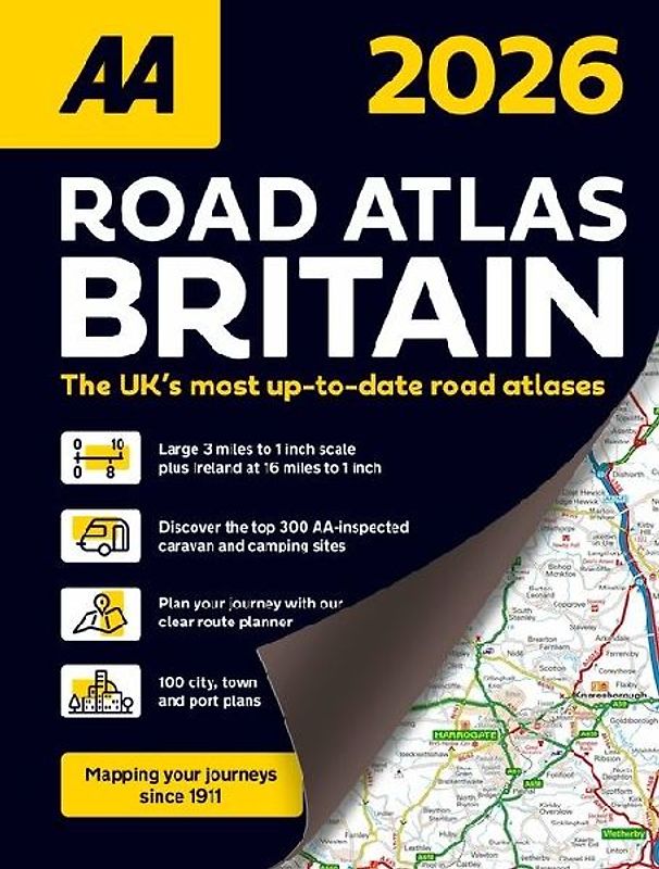 Roadatlas Britain 2026