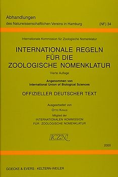Internationale Regeln für die Zoologische Nomenklatur
