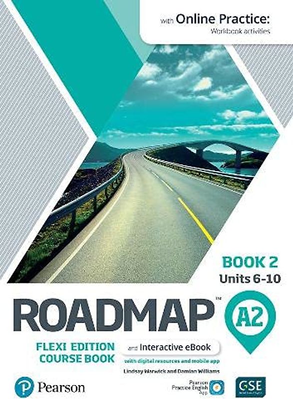 Roadmap A2 Flexi Edition Course Book 2 with eBook and Online Practice Access