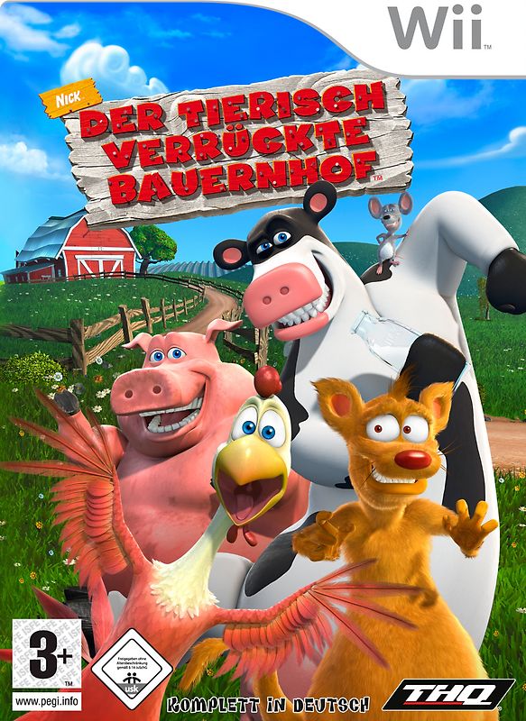 Der tierisch verrückte Bauernhof Nintendo Wii