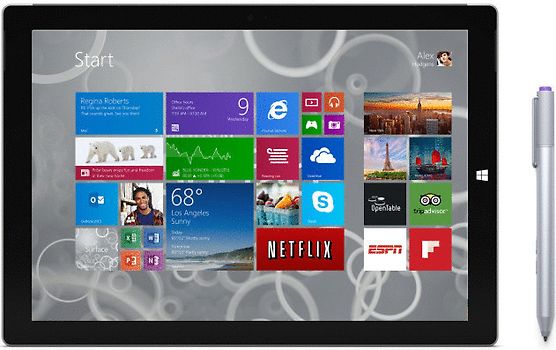 Microsoft Surface Pro 3 12" Intel Core i5 256 Go SSD [Wi-Fi] blanc