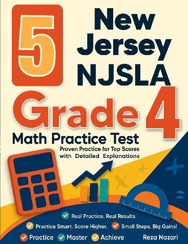 5 New Jersey NJSLA Grade 4 Math Practice Tests