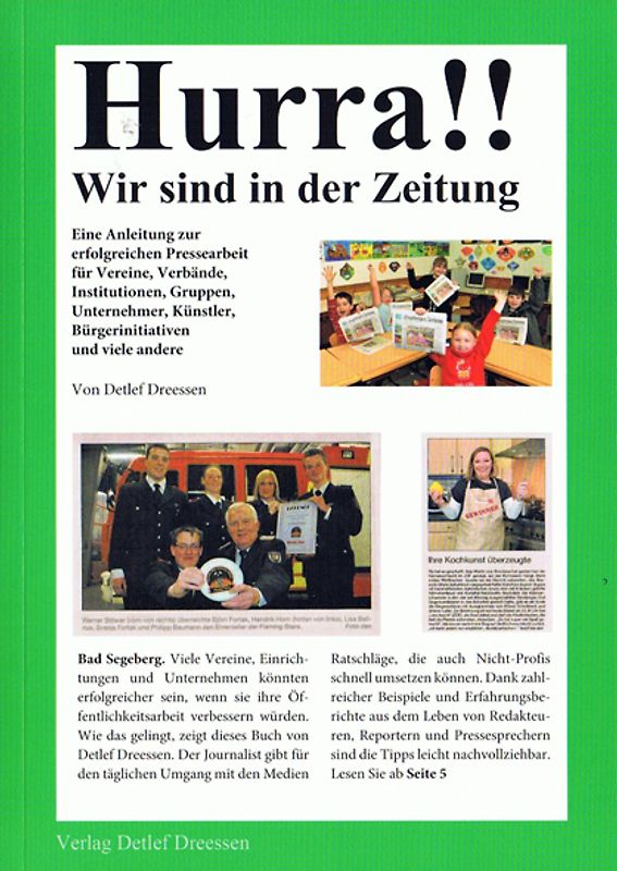Hurra!! Wir sind in der Zeitung