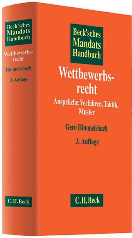 Beck'sches Mandatshandbuch Wettbewerbsrecht