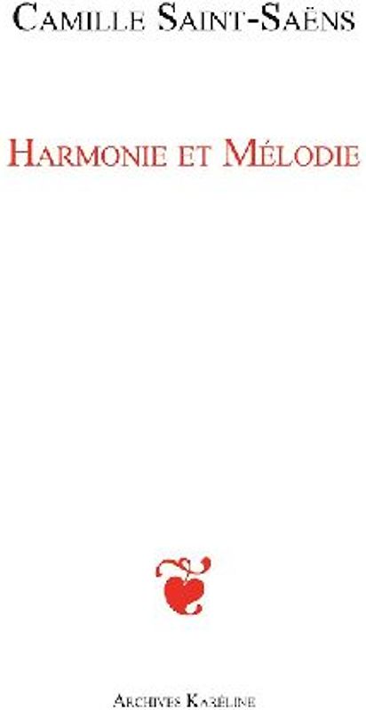 HARMONIE ET MELODIE