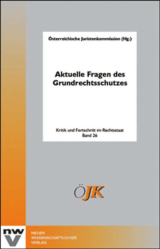Aktuelle Fragen des Grundrechtsschutzes
