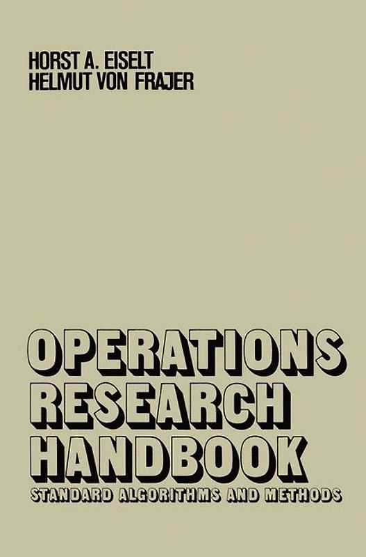 Operations Research Handbook