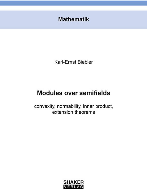 Modules over semifields