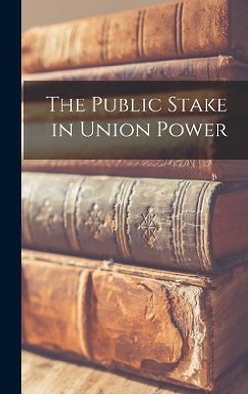 The Public Stake in Union Power