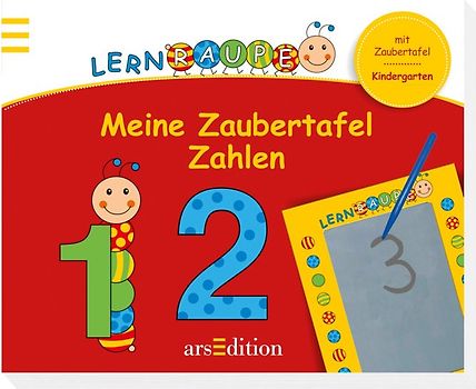 Lernraupe - Meine Zaubertafel Zahlen