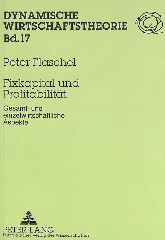 Fixkapital und Profitabilität