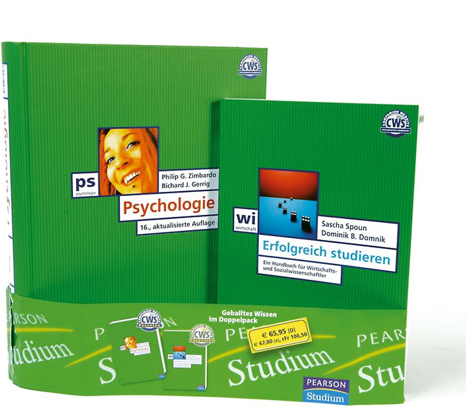 Value Pack: Psychologie + Erfolgreich studieren für Psychologen