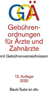 Gebührenordnungen für Ärzte und Zahnärzte