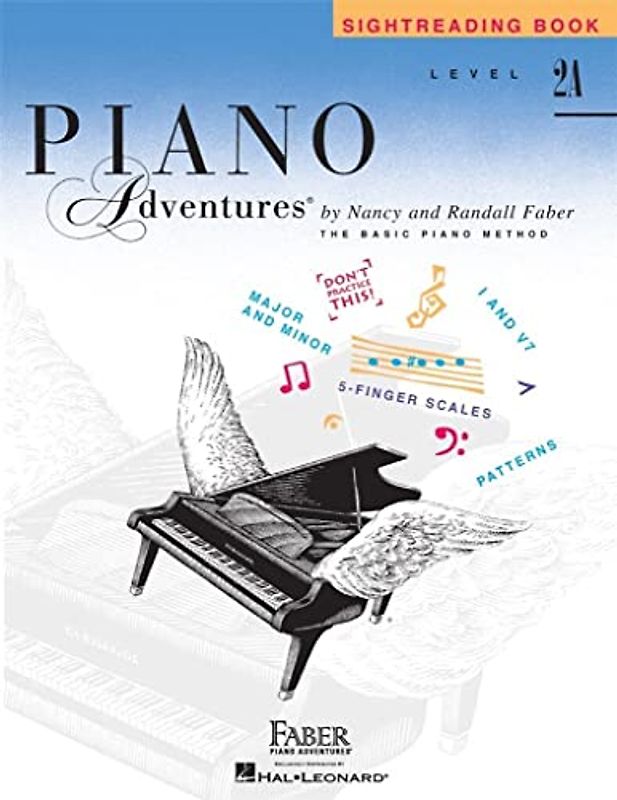 Piano Adventures: Sightreading Book - Level 2A: Lehrmaterial für Klavier
