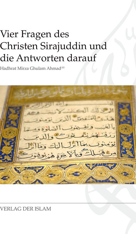 Vier Fragen des Christen Sirajuddin und die Antworten darauf