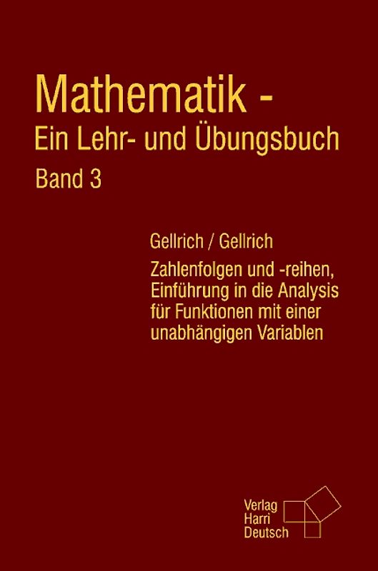 Mathematik - Ein Lehr- und Übungsbuch