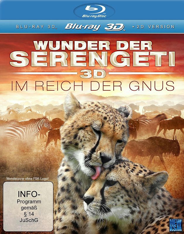 Wunder der Serengeti - Im Reich der Gnus [3D Blu-ray] 3D Blu-ray Disc