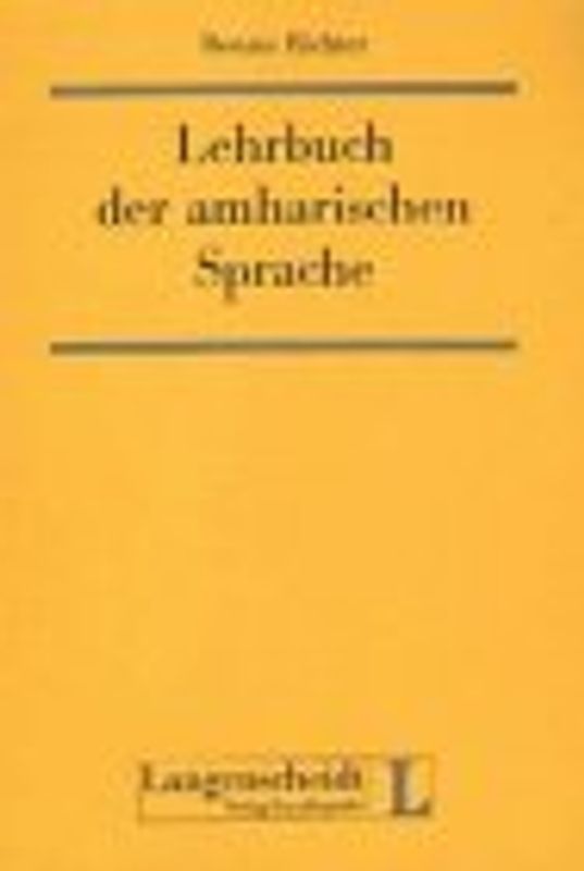 Lehrbuch der amharischen Sprache
