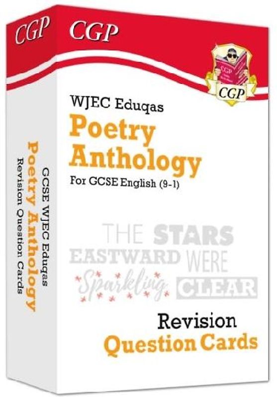 GCSE English WJEC Eduqas Poetry Anthology Revision Question Cards (For exams in 2026)