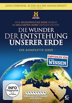 Die Wunder der Entstehung unserer Erde [Komplettbox, 8 DVDs] DVD
