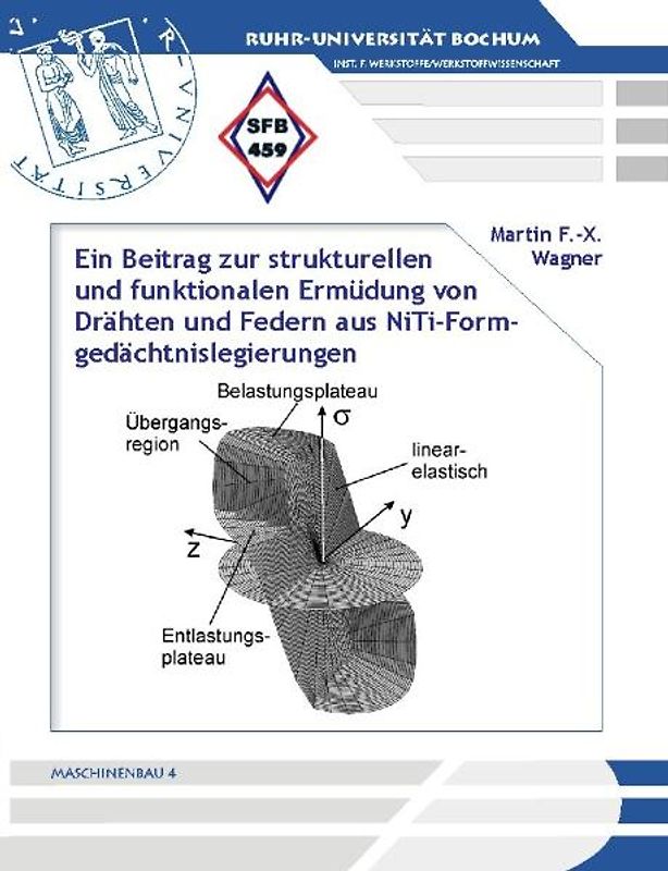 Ein Beitrag zur strukturellen und funktionalen Ermüdung von Drähten und Federn aus NiTi-Formgedächtnislegierungen