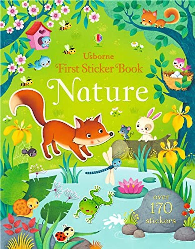 Brooks, F: First Sticker Book Nature (First Sticker Books series)