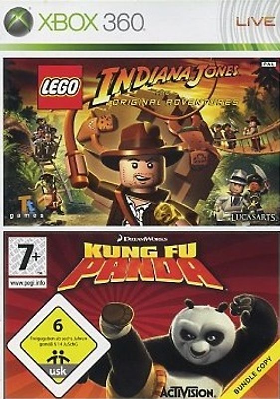 Lego Indiana Jones / Kung-Fu Panda [Bundle Copy] Xbox 360