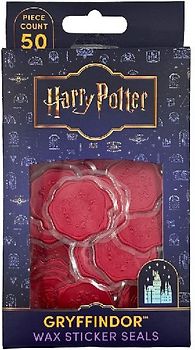 Harry Potter: Gryffindor Wax Sticker Seals (Set of 50)