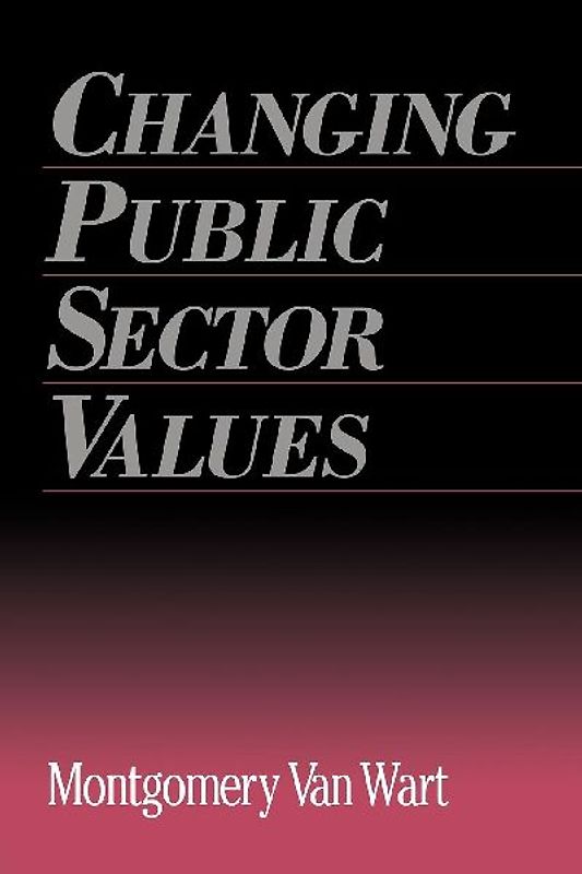 Changing Public Sector Values