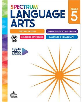 Spectrum Language Arts Workbook, Grade 5