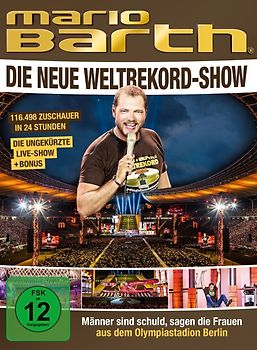 Mario Barth - Die neue Weltrekord-Show: Männer sind schuld, sagen die Frauen [2 DVDs] DVD