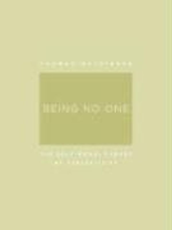 Being No One: The Self-Model Theory of Subjectivity (A Bradford Book) - Thomas Metzinger