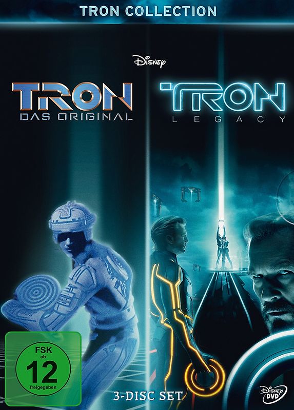 Tron/TRON Legacy - Two-Movie Collection [3 DVDs] DVD