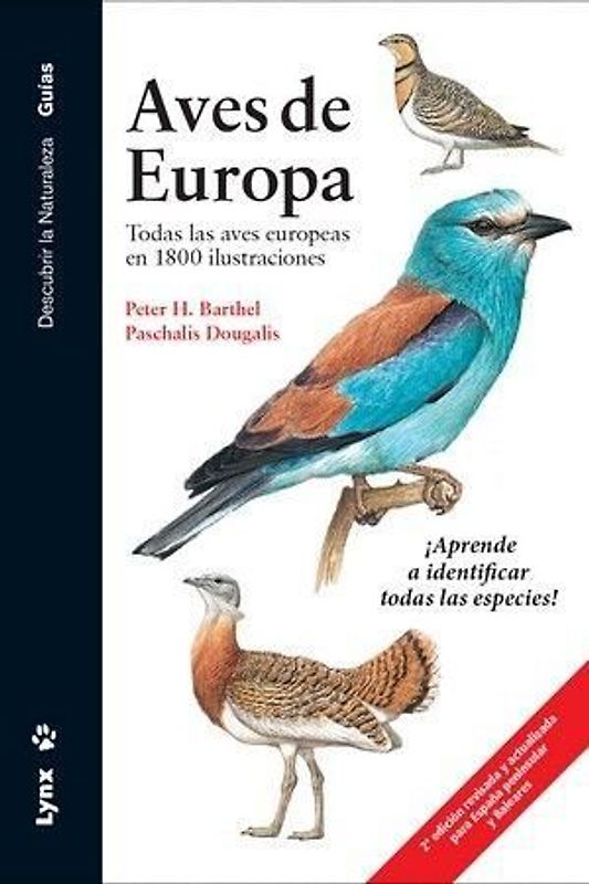 Aves de Europa: todas las aves europeas en 1800 ilustraciones