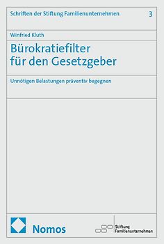 Bürokratiefilter für den Gesetzgeber