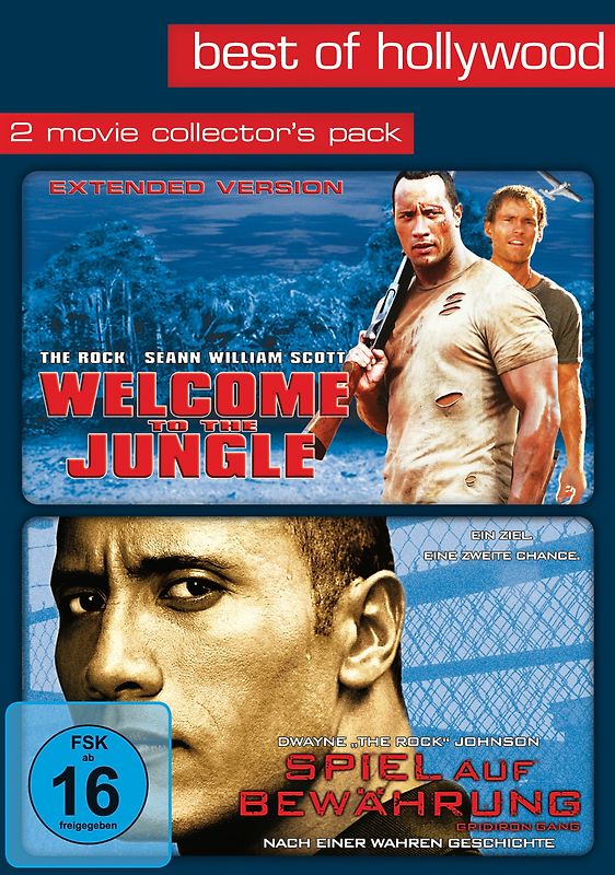 Best Of Hollywood: 2 Movie Collection 16: Welcome To The Jungle / Spiel auf Bewährung DVD