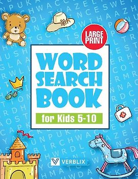 Word Search Book for Kids 5-10