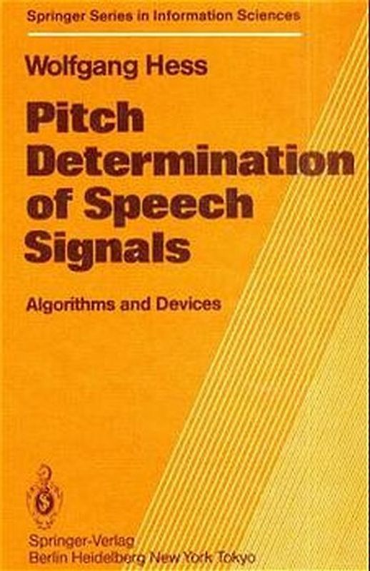 Pitch Determination of Speech Signals