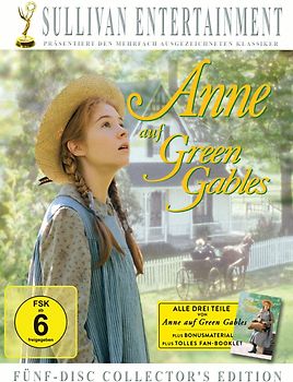 Anne auf Green Gables, Teil 1-3 (Collector's Edition, 5 Discs) - Lucy Maud Montgomery DVD