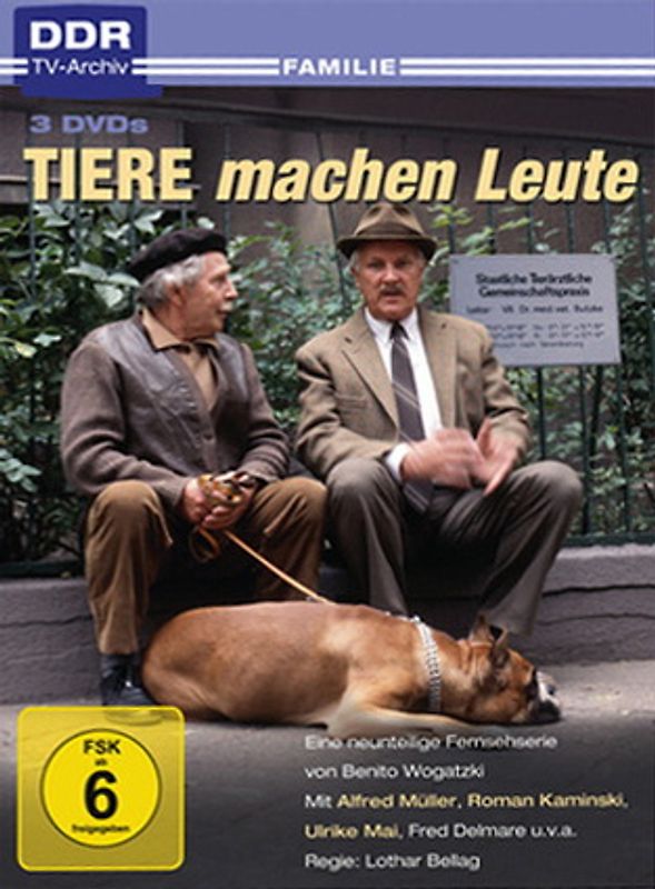 Tiere machen Leute - DDR TV-Archiv ( 3er Digipack ) [3 DVDs] DVD