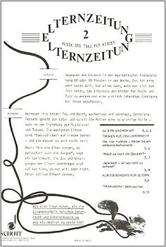 Der Musikater. (1. Halbjahr). Elternzeitung.