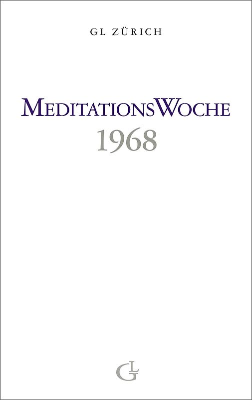 Meditationswoche 1968