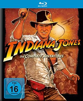 Indiana Jones - The Complete Adventures: Teil 1 - 4 [5 Discs] Blu-ray Disc
