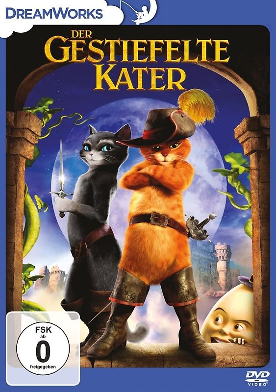 Der gestiefelte Kater DVD