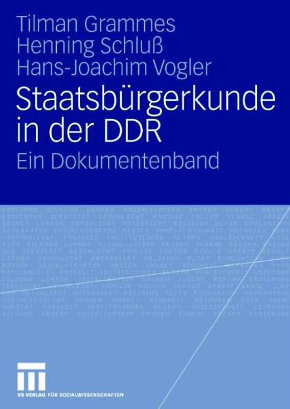 Staatsbürgerkunde in der DDR