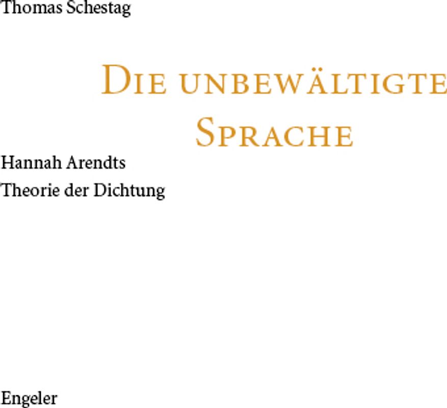 Die unbewältigte Sprache